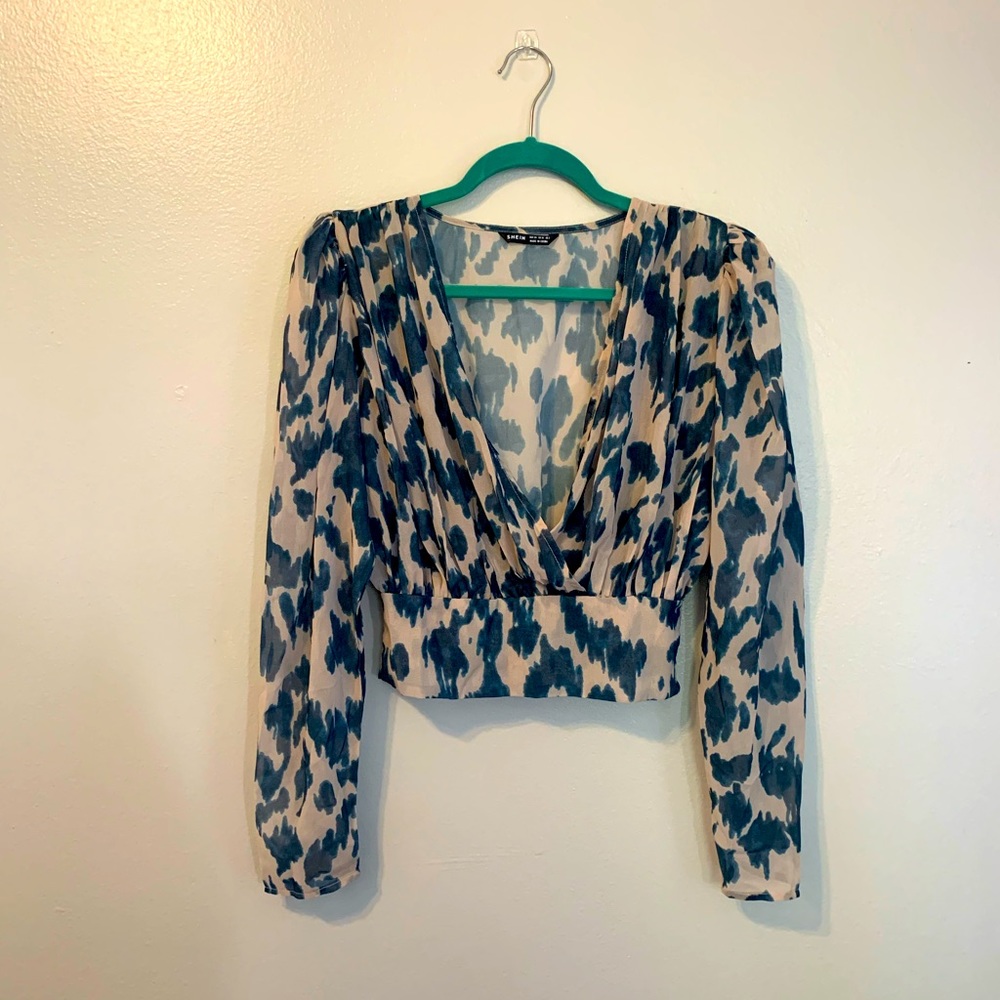 Animal Print Top